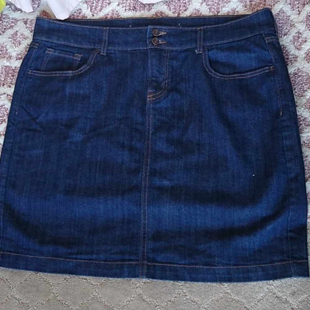 Mini Denim Skirt